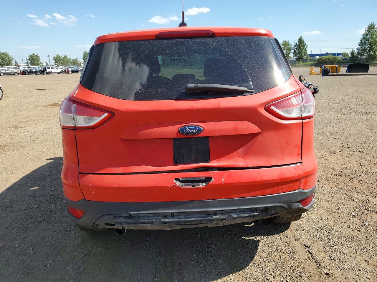 2013 Ford Escape Red vin: 1FMCU9GX8DUC57796