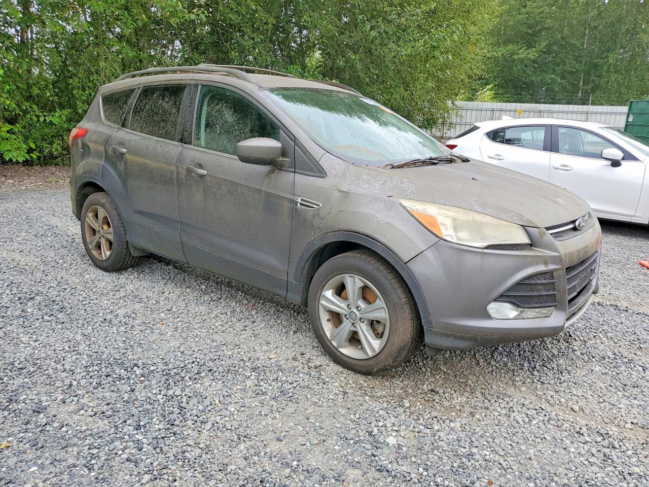2013 Ford Escape Se Gray vin: 1FMCU9GX8DUC94217