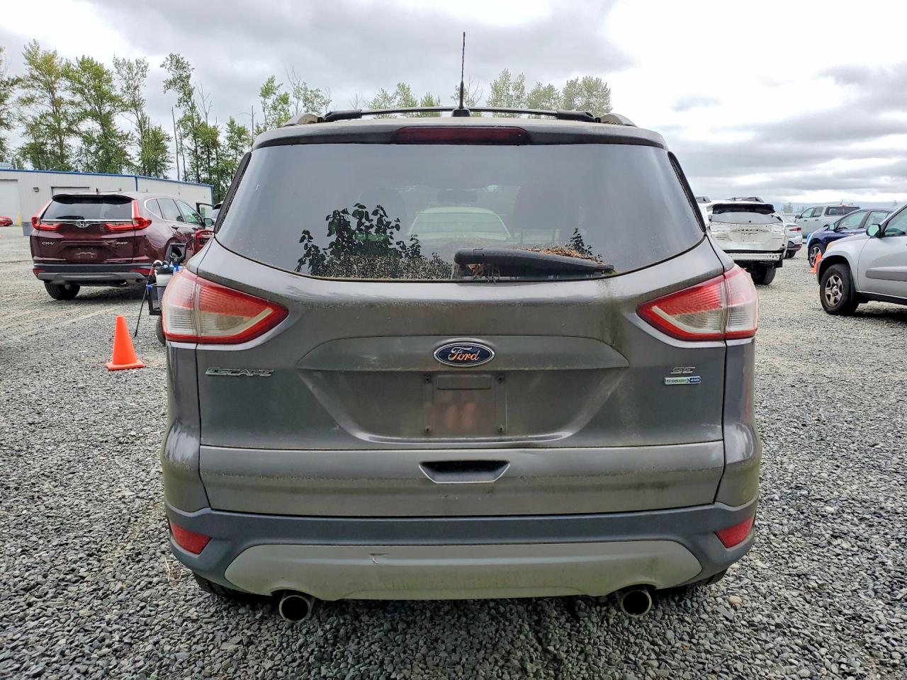 2013 Ford Escape Se Gray vin: 1FMCU9GX8DUC94217