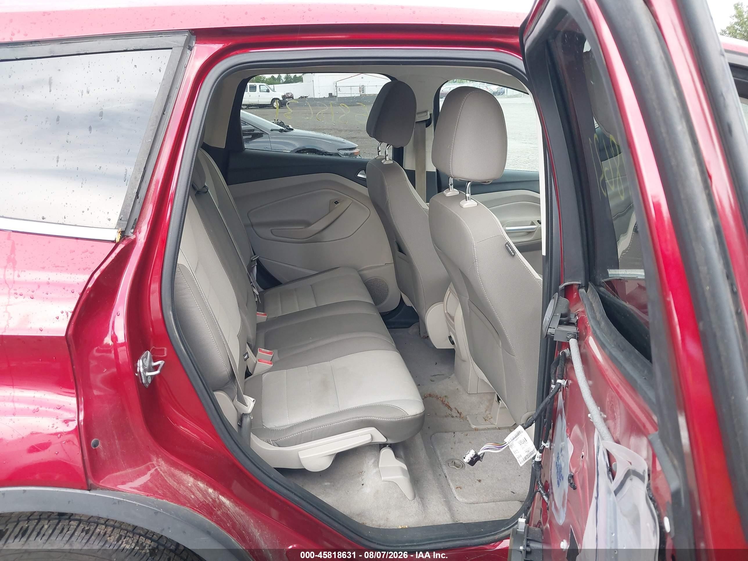 2013 Ford Escape Se Red vin: 1FMCU9GX8DUD33307