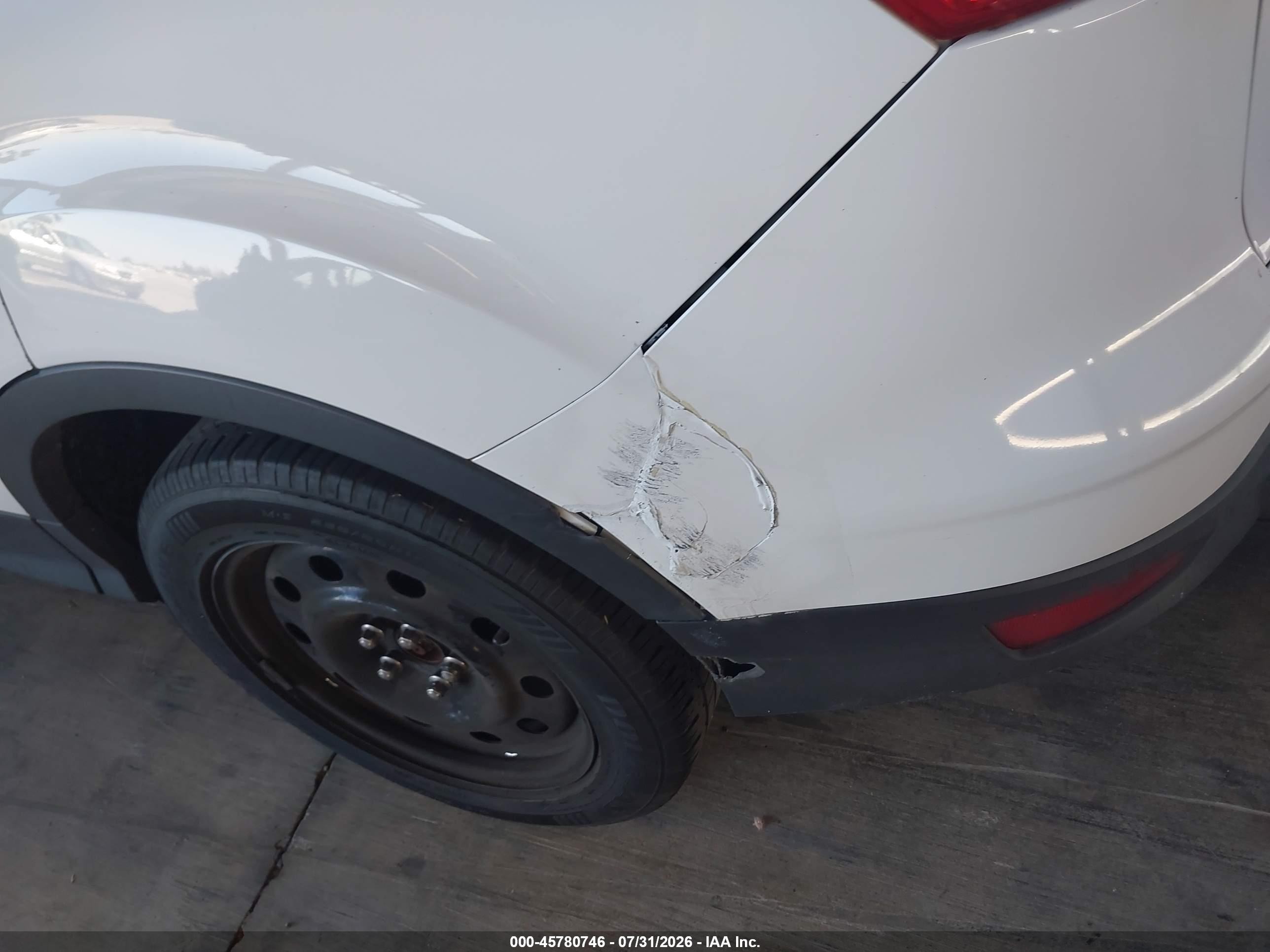 2013 Ford Escape Se White vin: 1FMCU9GX8DUD76559