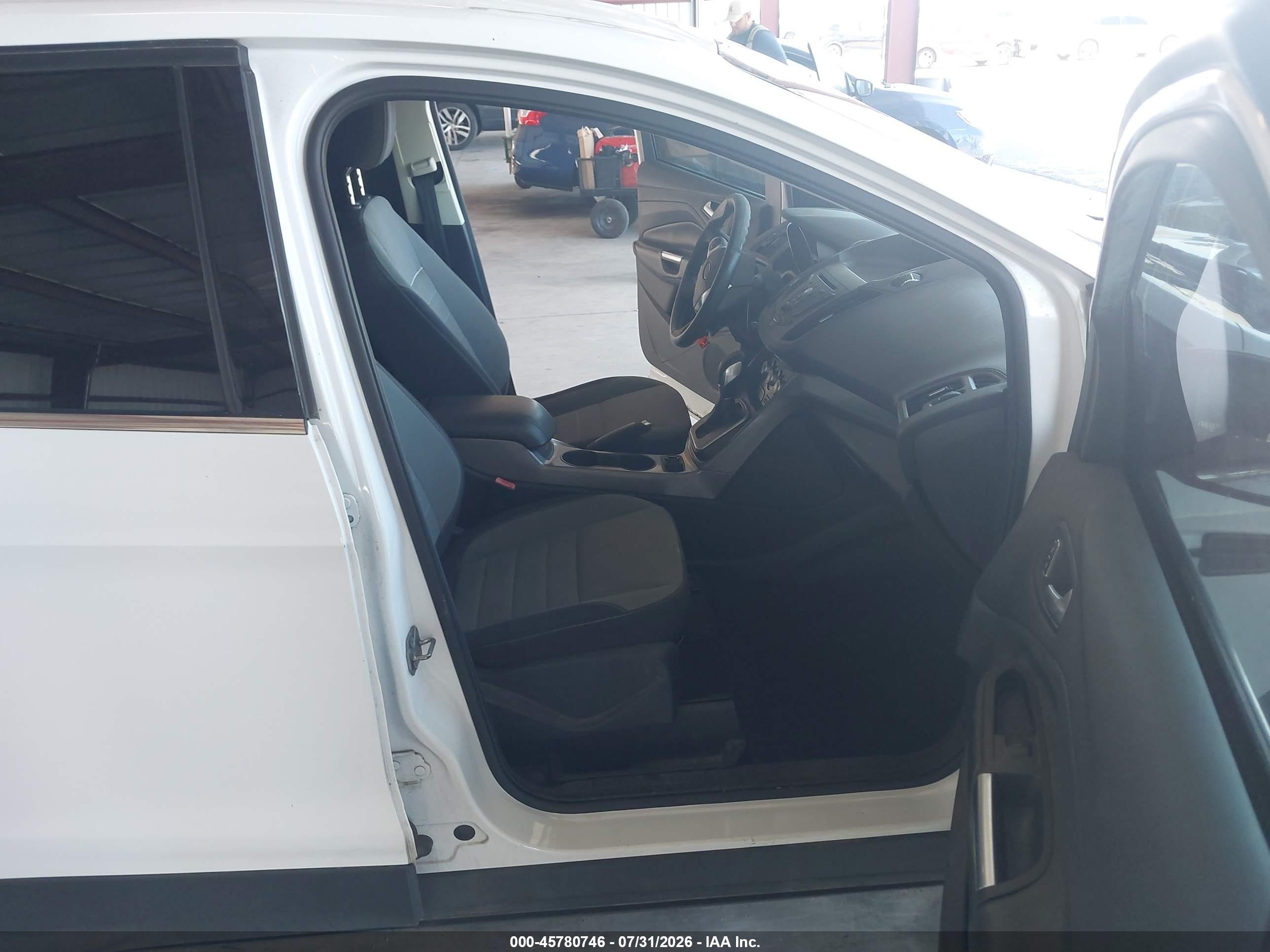 2013 Ford Escape Se White vin: 1FMCU9GX8DUD76559