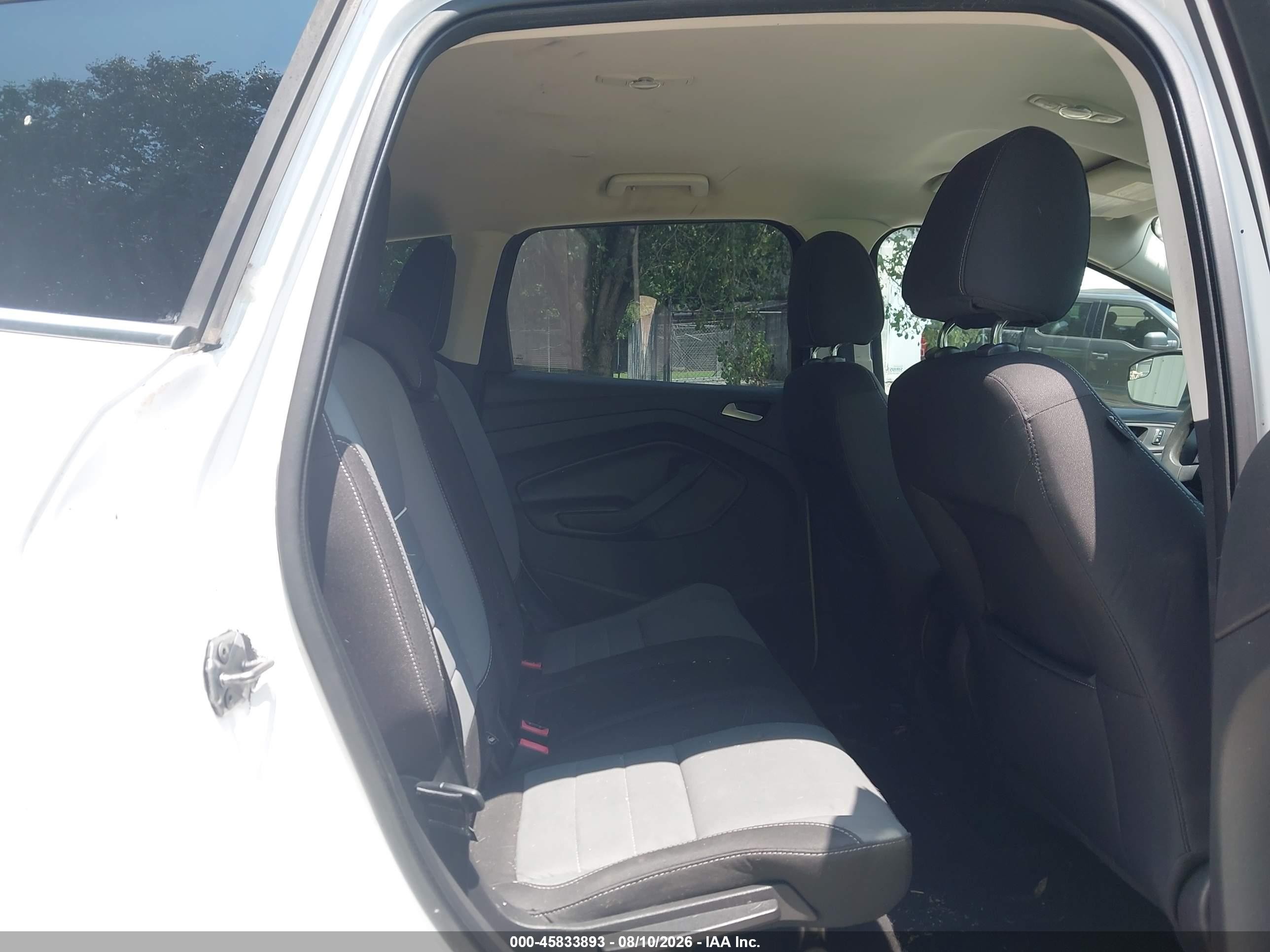 2013 Ford Escape Se White vin: 1FMCU9GX8DUD80076