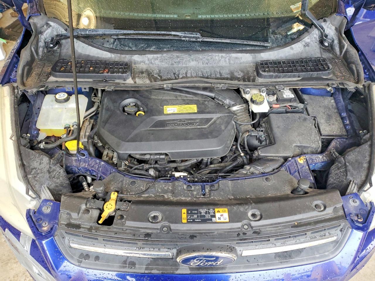 2013 Ford Escape Se Blue vin: 1FMCU9GX8DUD86721