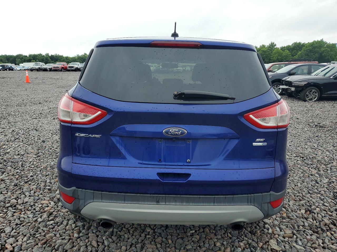 2013 Ford Escape Se Blue vin: 1FMCU9GX8DUD86721