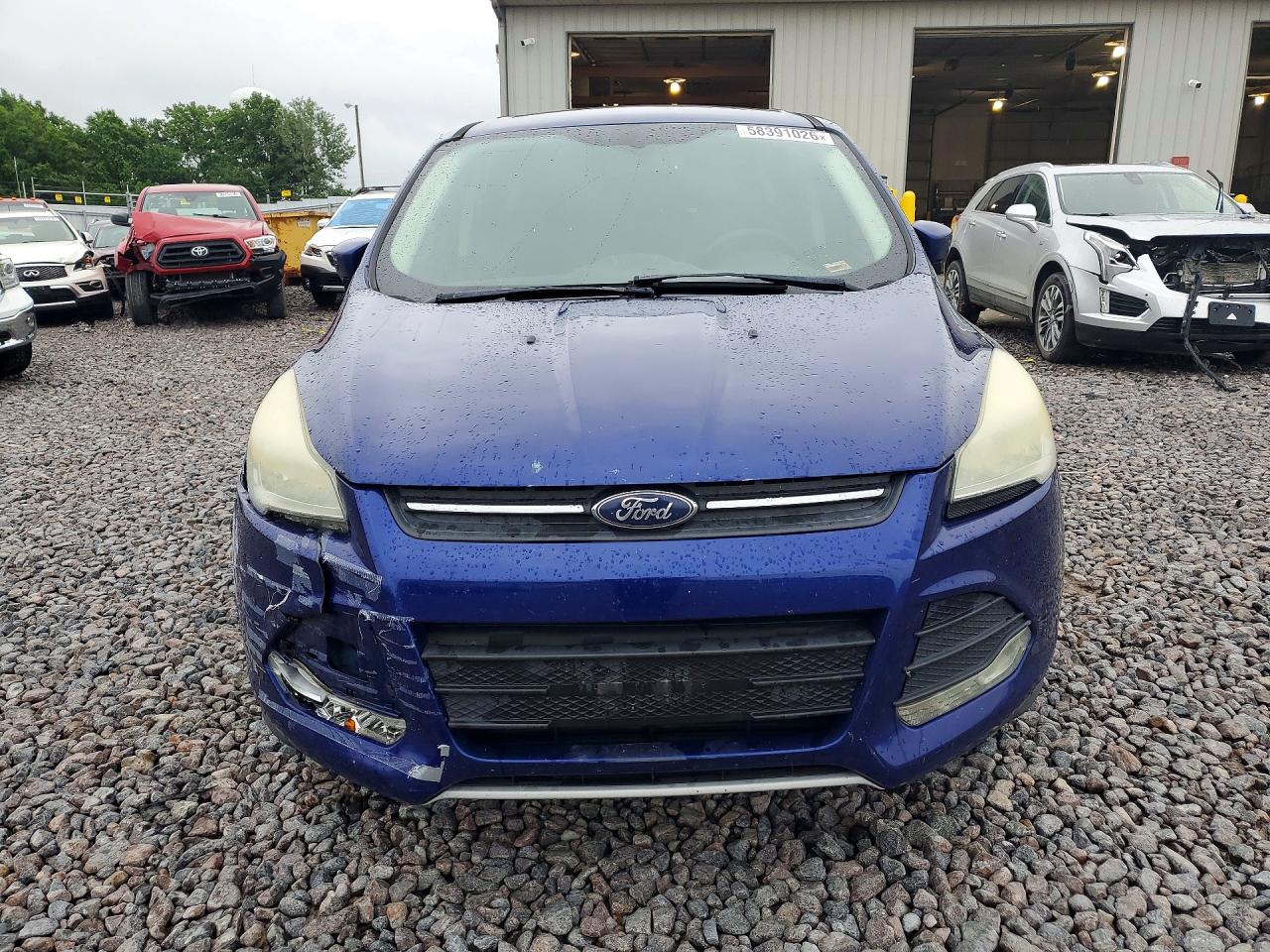 2013 Ford Escape Se Blue vin: 1FMCU9GX8DUD86721