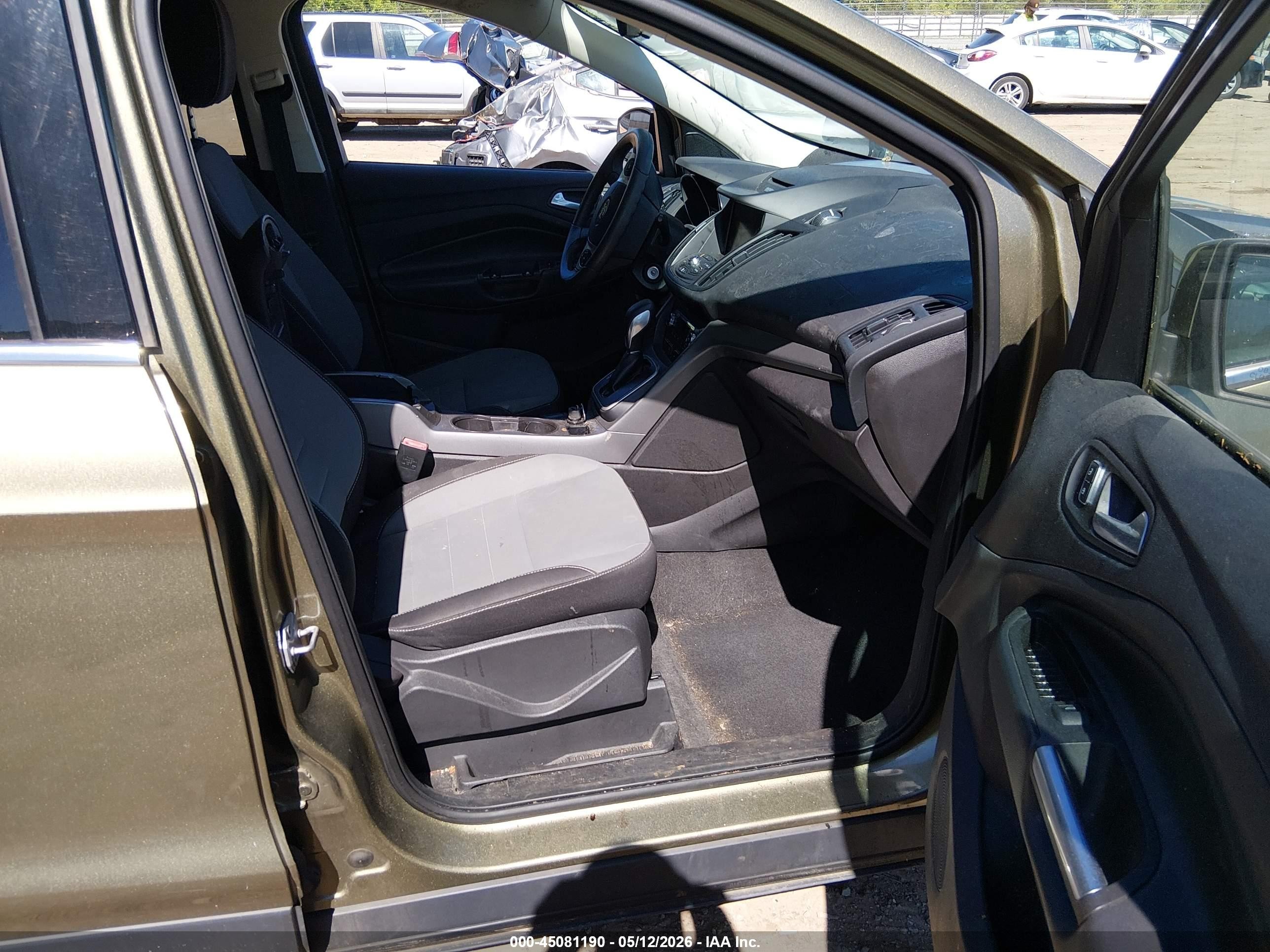 2014 Ford Escape Se Green vin: 1FMCU9GX8EUA09985
