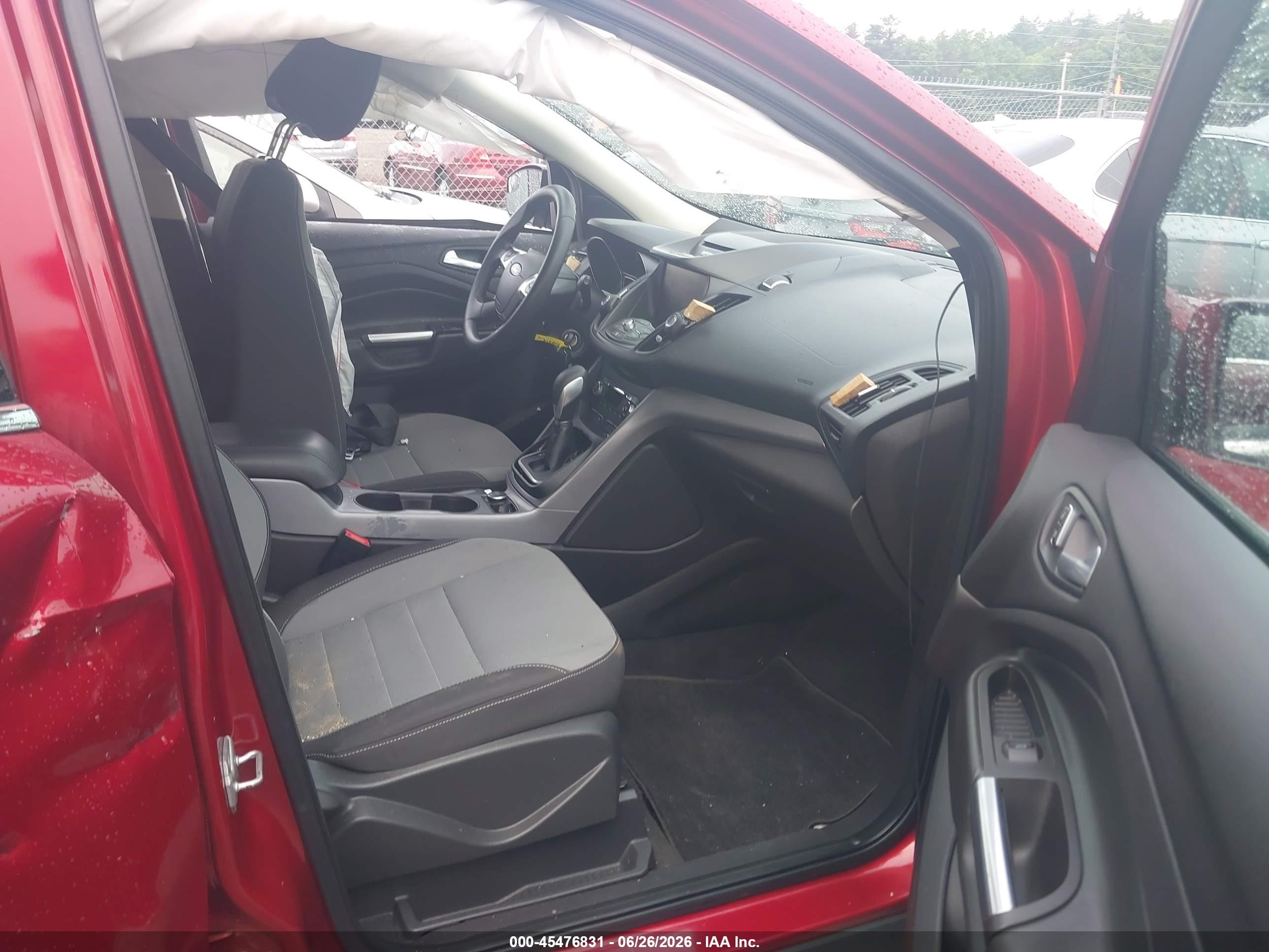 2014 Ford Escape Se Red vin: 1FMCU9GX8EUB52970