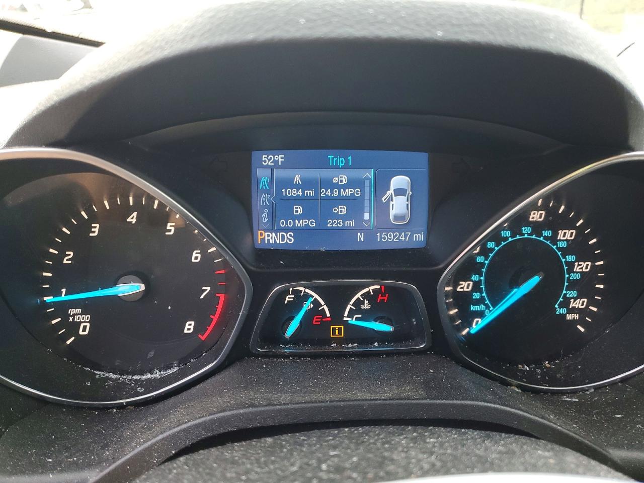 2014 Ford Escape White vin: 1FMCU9GX8EUB65458