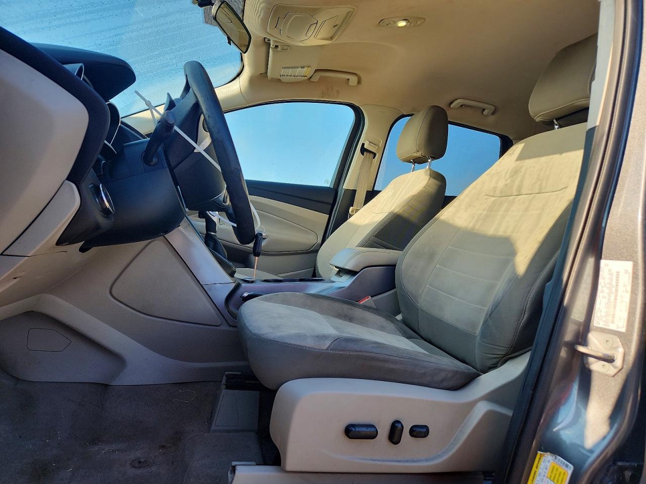 2014 Ford Escape Se Gray vin: 1FMCU9GX8EUC72770