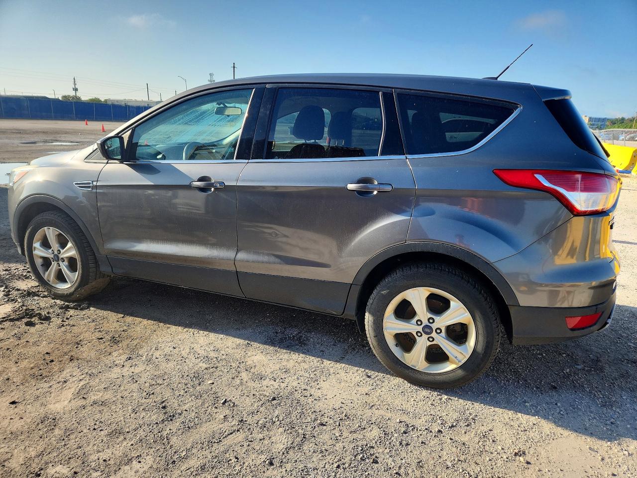 2014 Ford Escape Se Gray vin: 1FMCU9GX8EUC72770