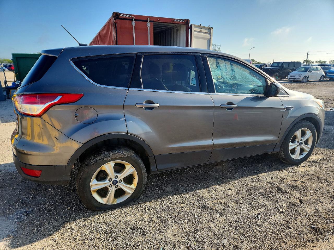 2014 Ford Escape Se Gray vin: 1FMCU9GX8EUC72770