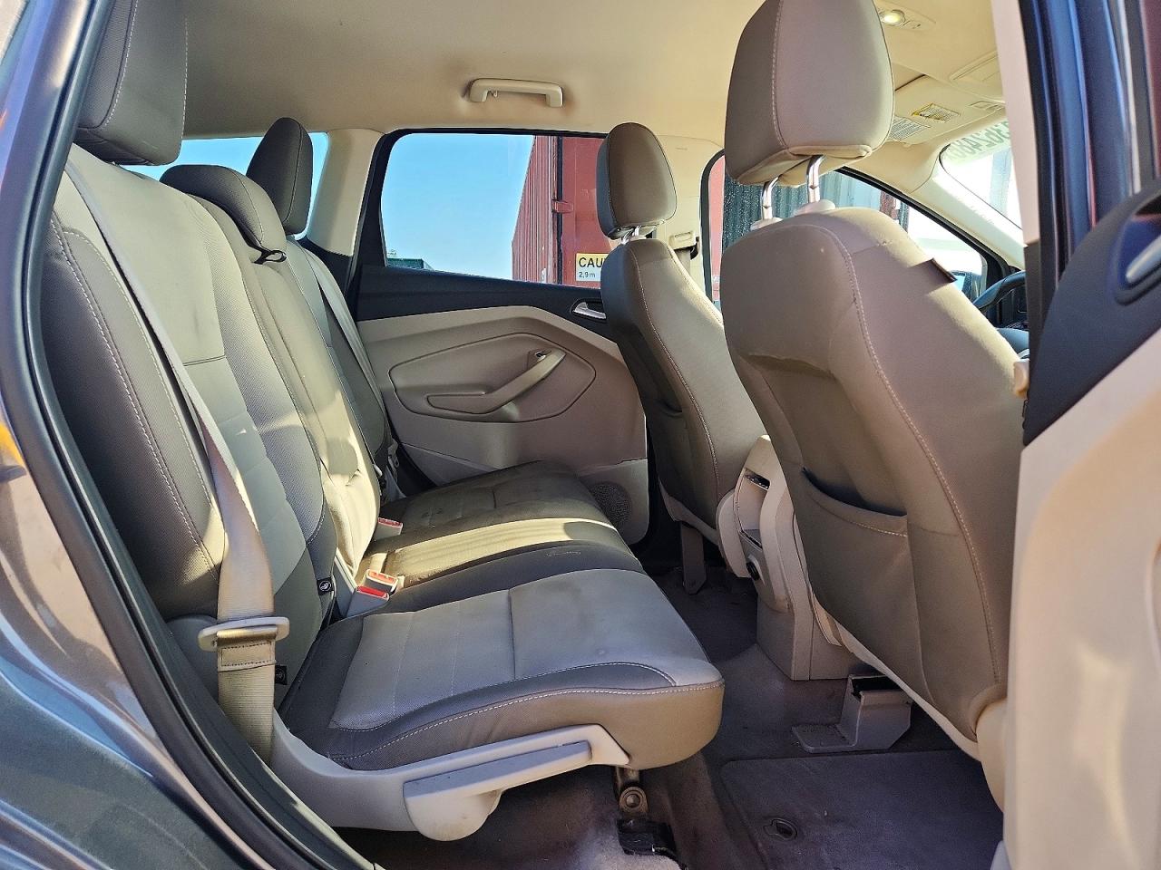 2014 Ford Escape Se Gray vin: 1FMCU9GX8EUC72770