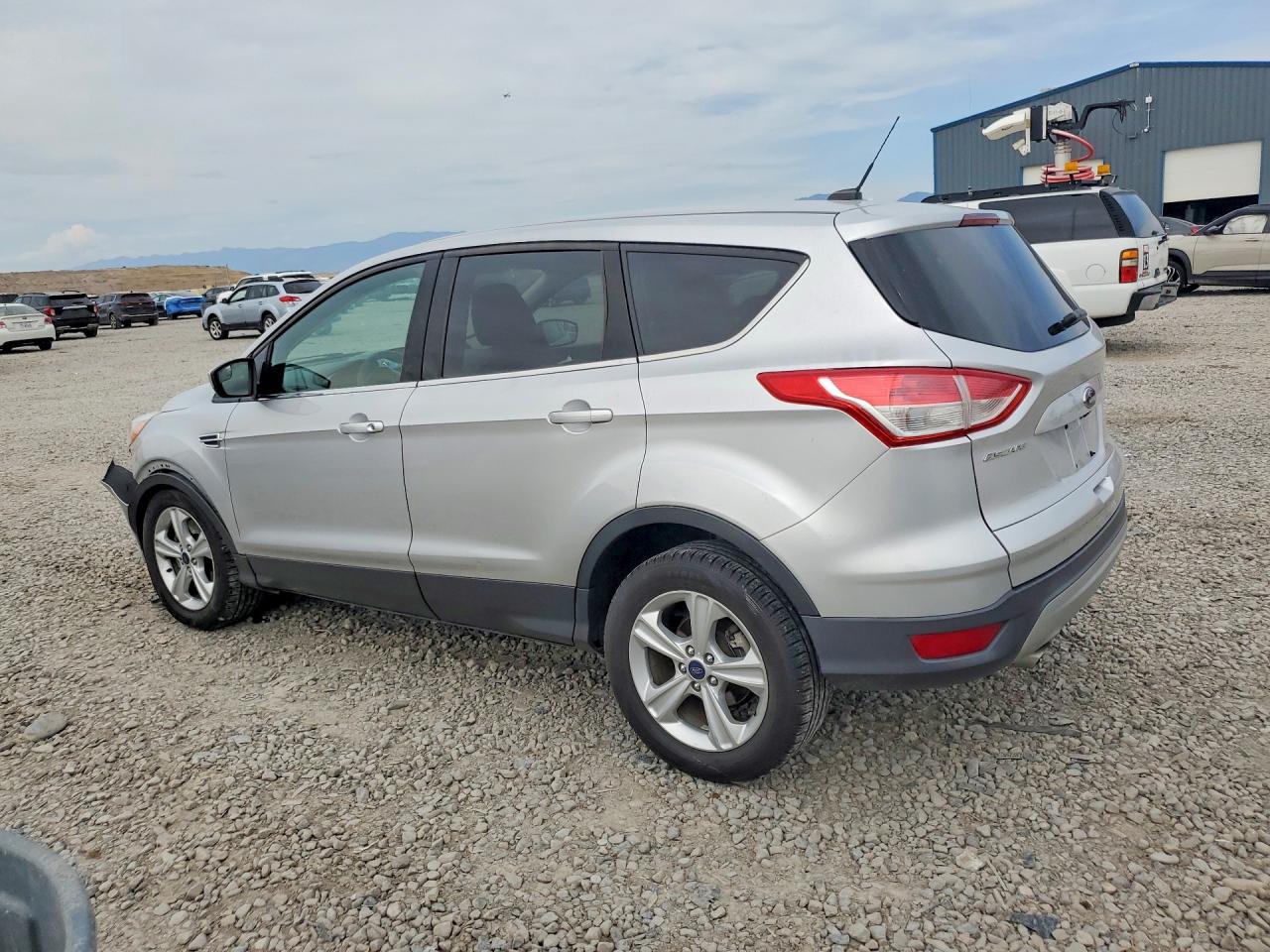 2014 Ford Escape Se Серебряный vin: 1FMCU9GX8EUC75765