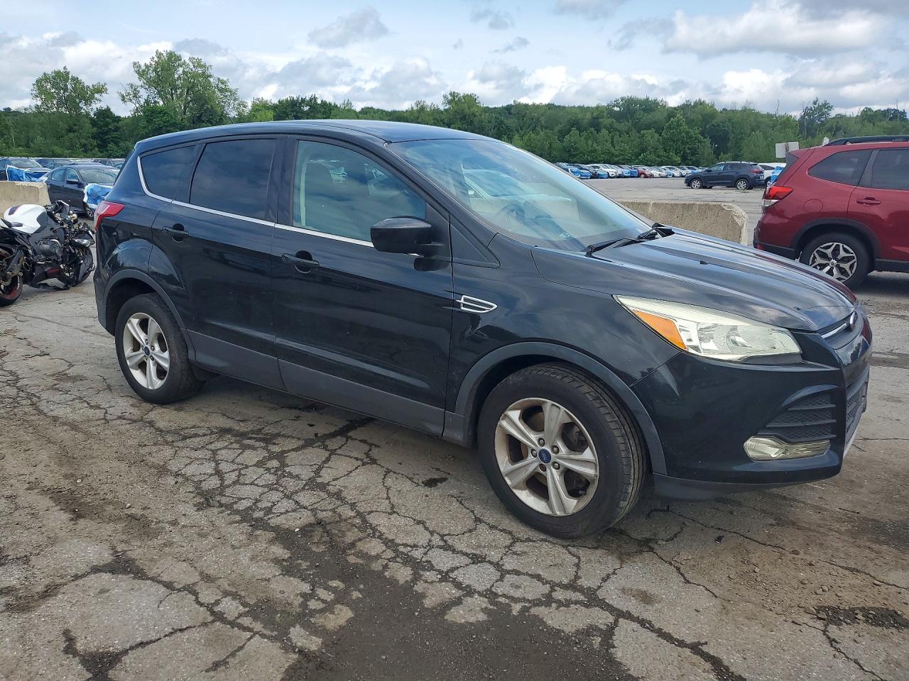 2014 Ford Escape Se Черный vin: 1FMCU9GX8EUC80805