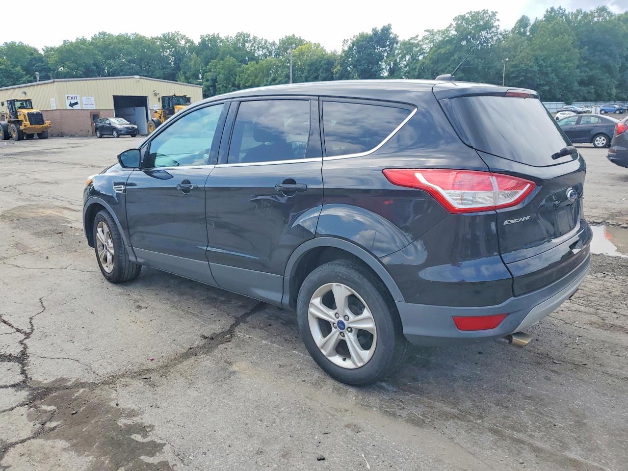 2014 Ford Escape Se Черный vin: 1FMCU9GX8EUC80805