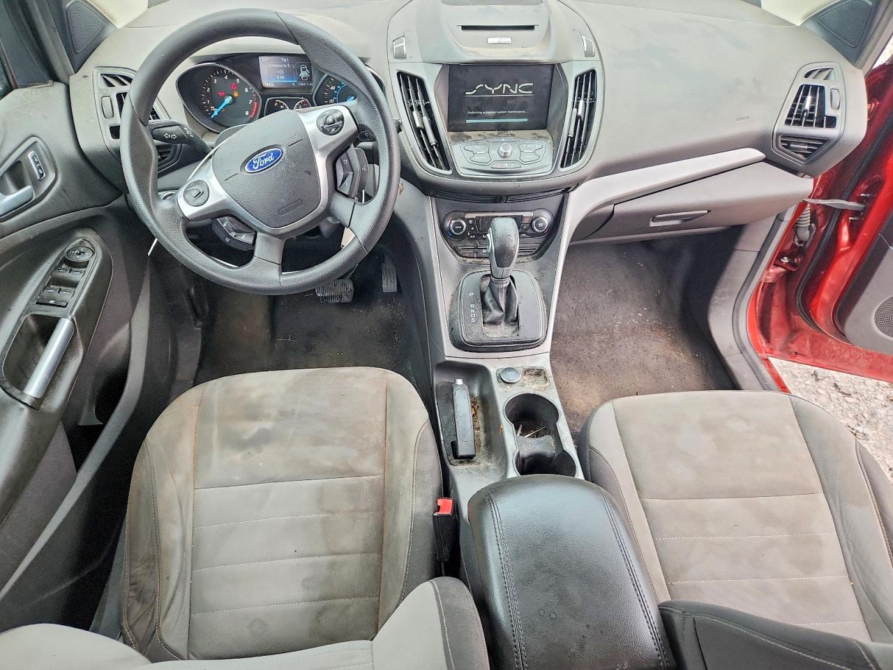 2014 Ford Escape Se Red vin: 1FMCU9GX8EUD42882