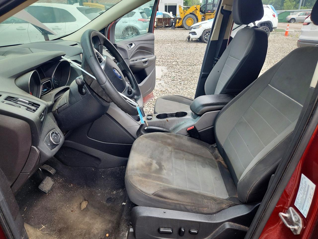 2014 Ford Escape Se Red vin: 1FMCU9GX8EUD42882
