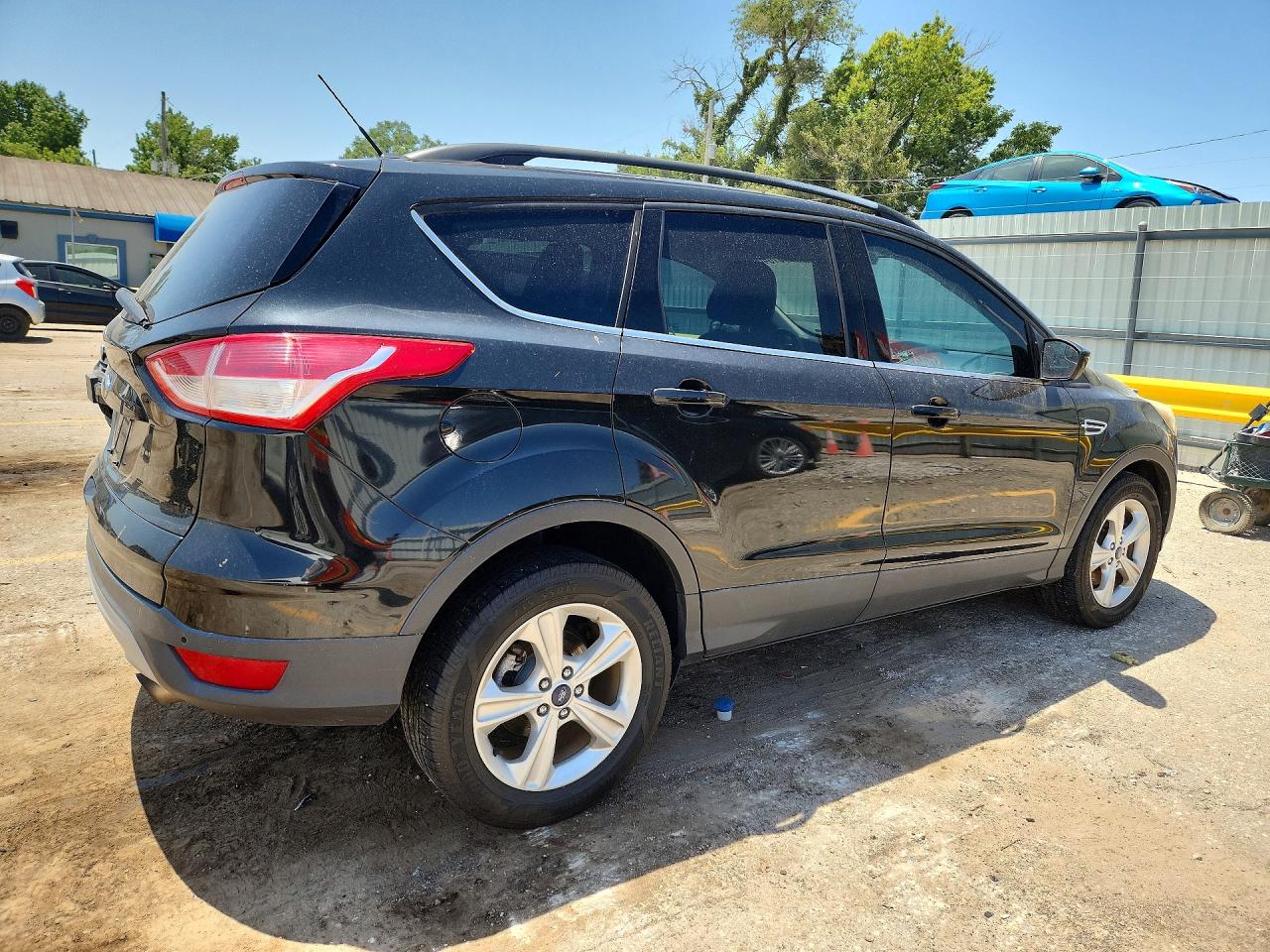 2014 Ford Escape Se Black vin: 1FMCU9GX8EUD88647