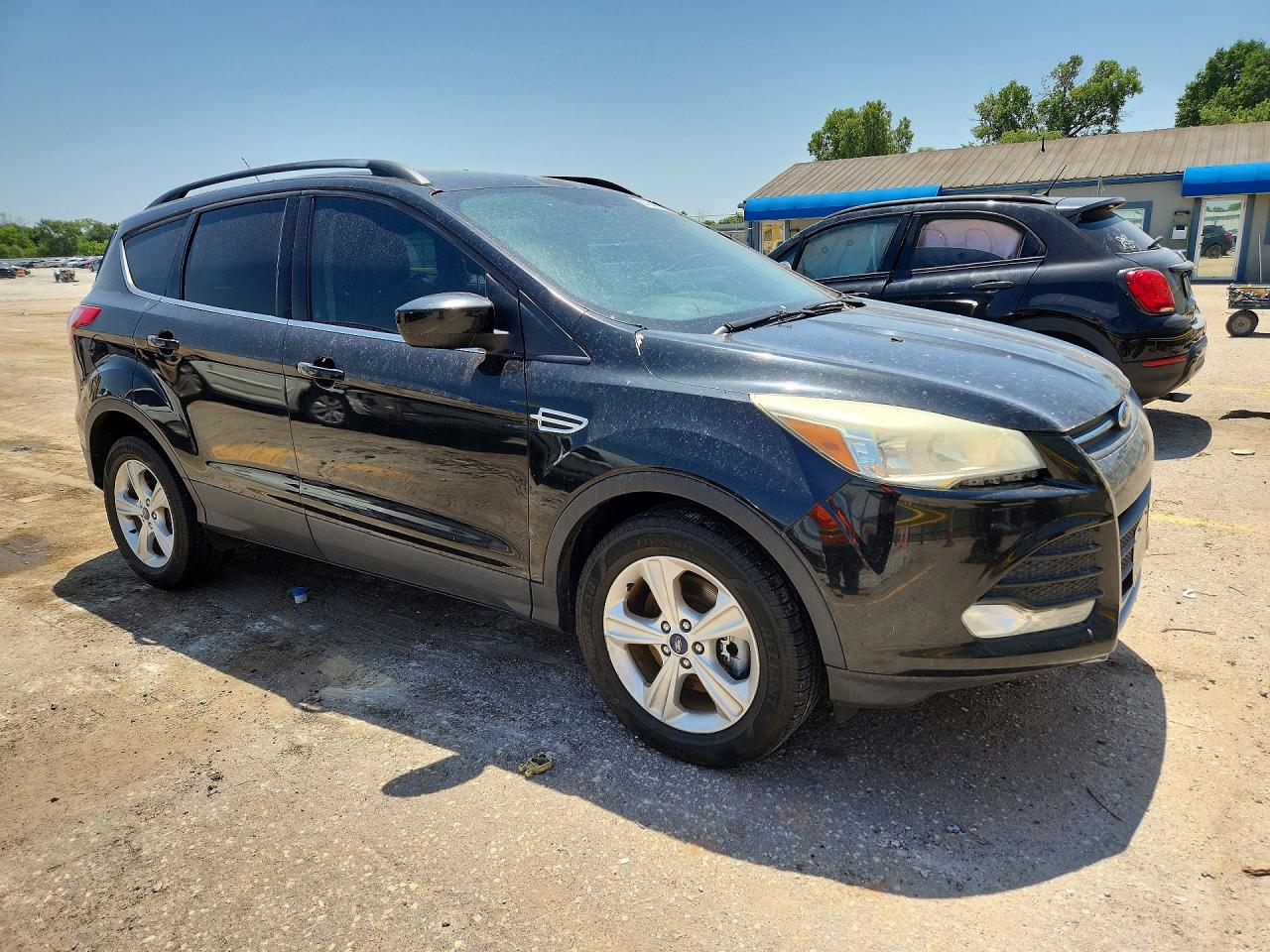 2014 Ford Escape Se Black vin: 1FMCU9GX8EUD88647