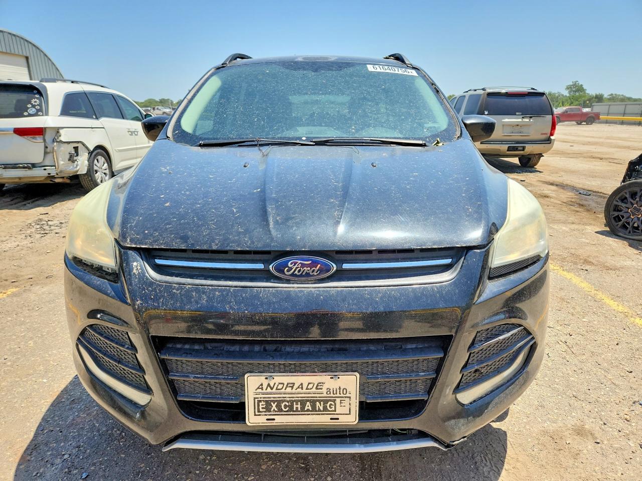 2014 Ford Escape Se Black vin: 1FMCU9GX8EUD88647
