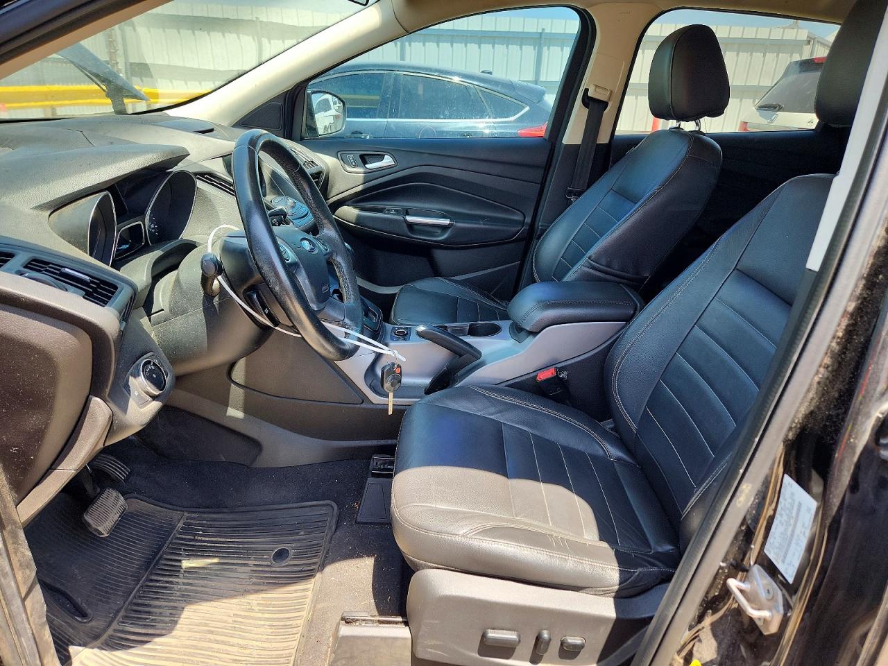 2014 Ford Escape Se Black vin: 1FMCU9GX8EUD88647