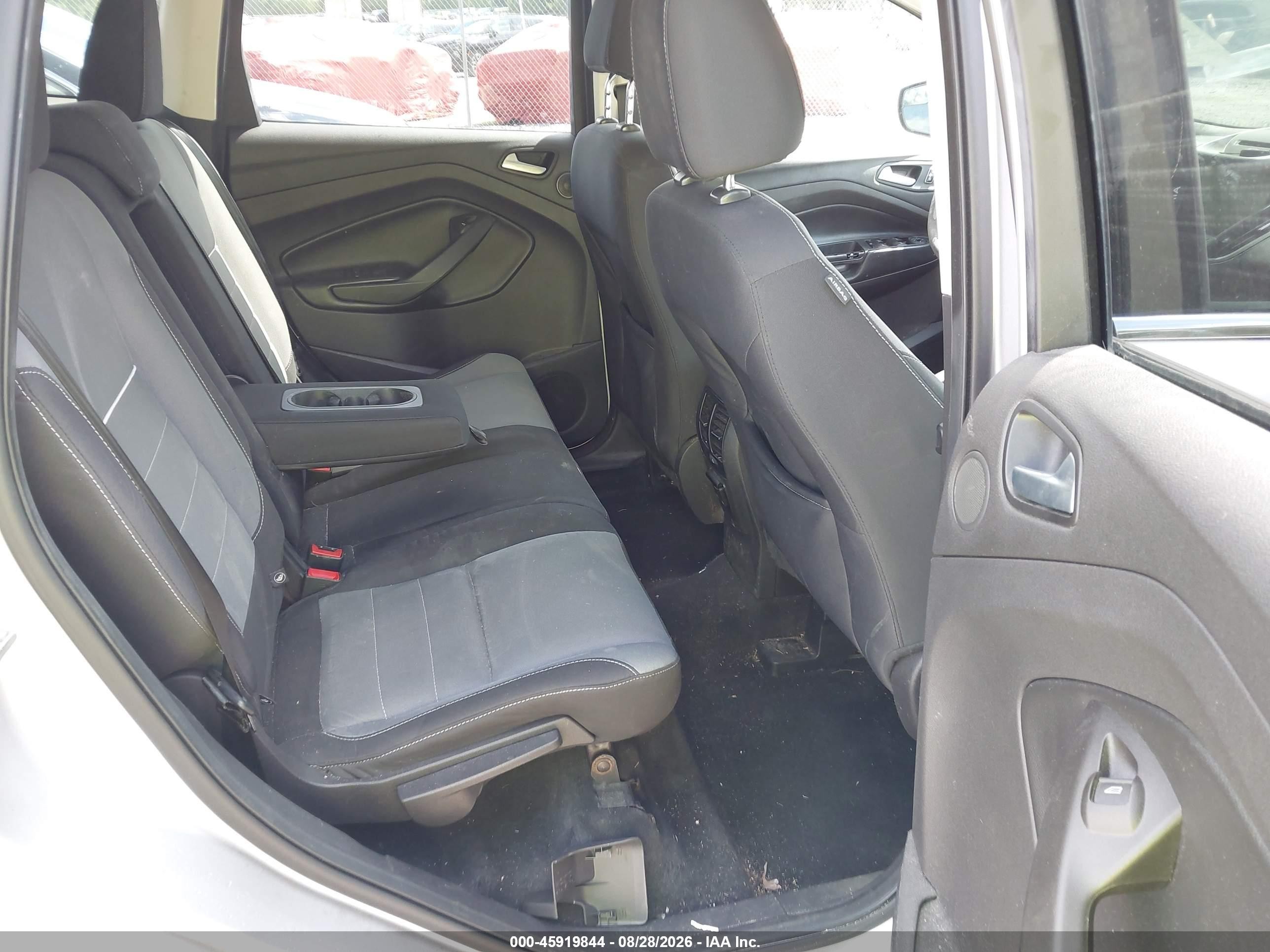 2015 Ford Escape Se Silver vin: 1FMCU9GX8FUA02942