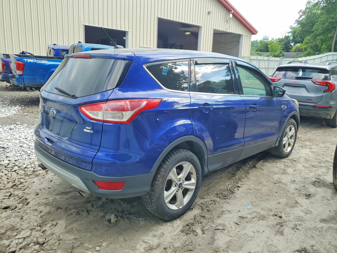 2015 Ford Escape Se Blue vin: 1FMCU9GX8FUA34709
