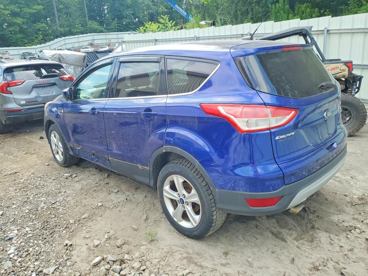 2015 Ford Escape Se Blue vin: 1FMCU9GX8FUA34709