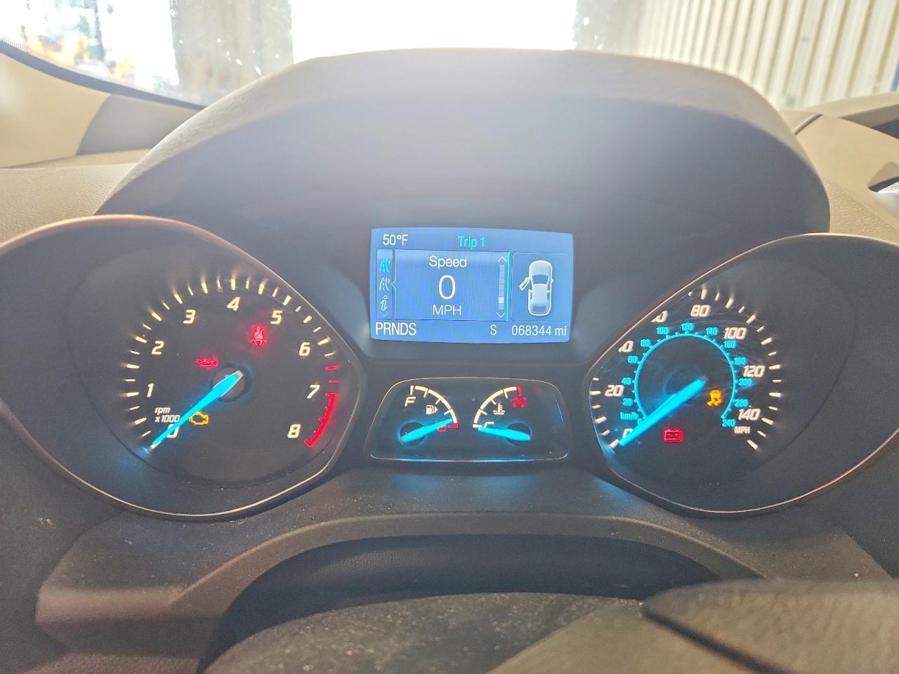 2015 Ford Escape Se Silver vin: 1FMCU9GX8FUA38369