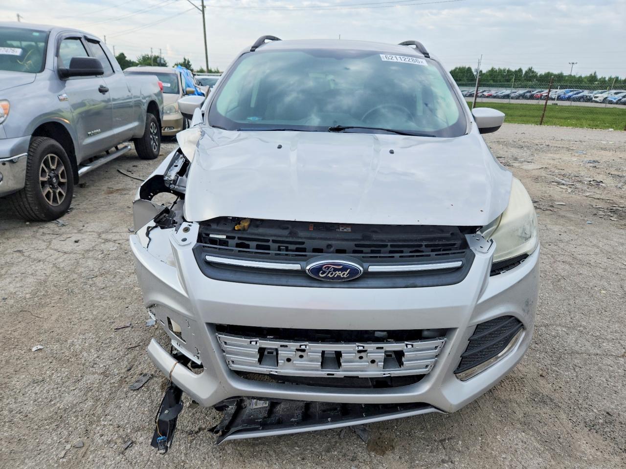 2015 Ford Escape Se Silver vin: 1FMCU9GX8FUA40137