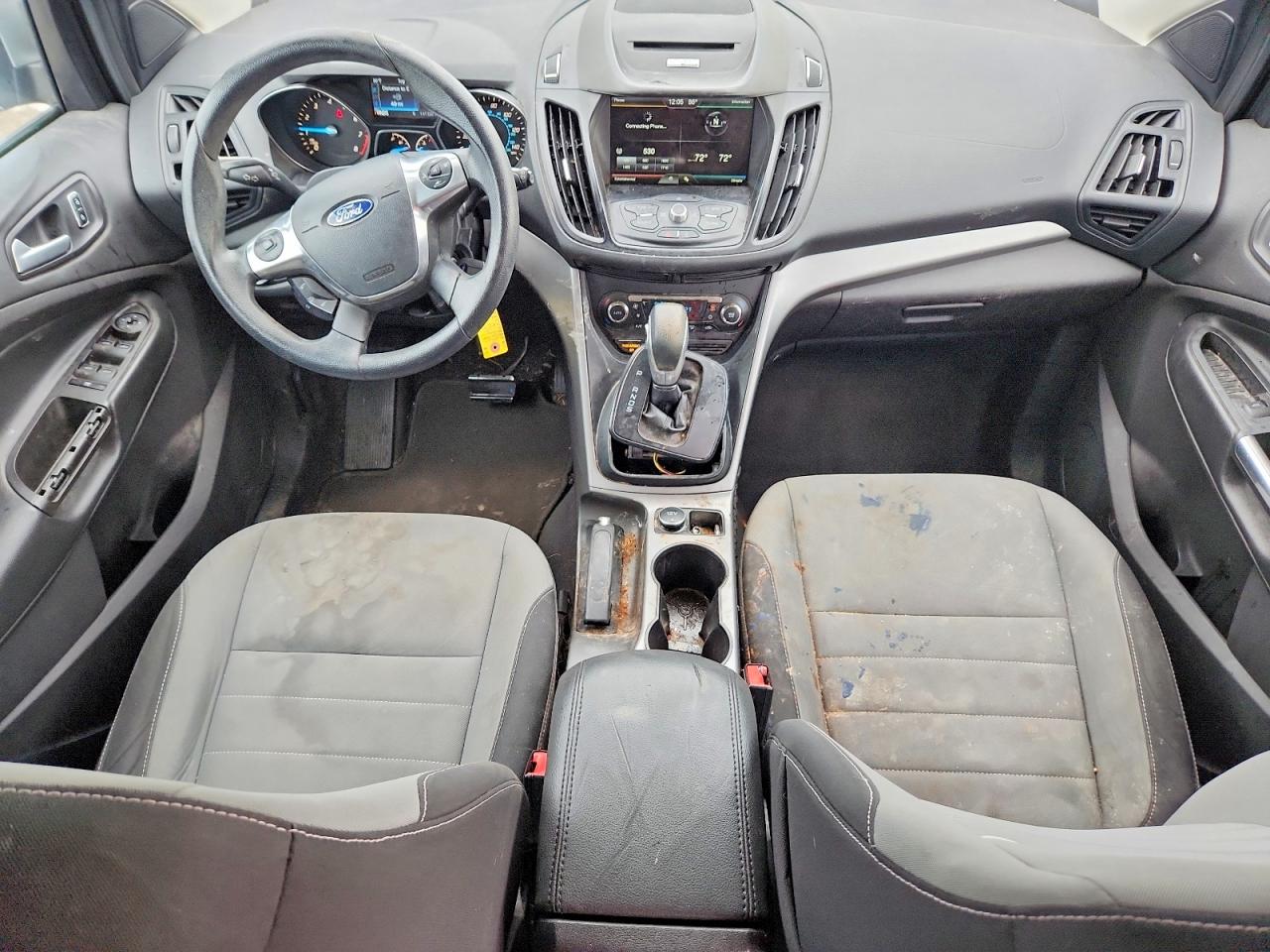 2015 Ford Escape Se Silver vin: 1FMCU9GX8FUA40137