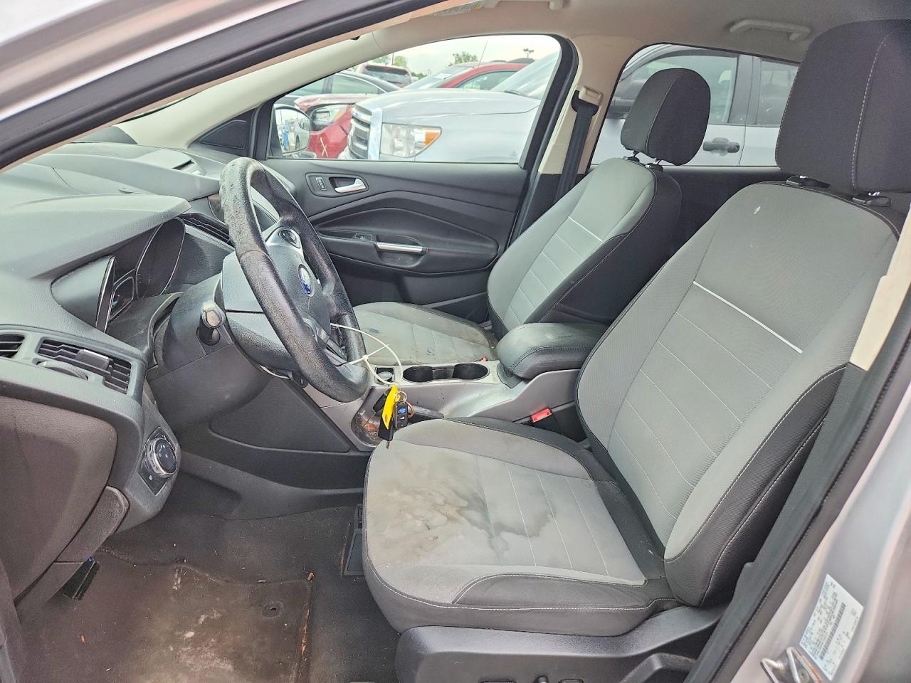 2015 Ford Escape Se Silver vin: 1FMCU9GX8FUA40137