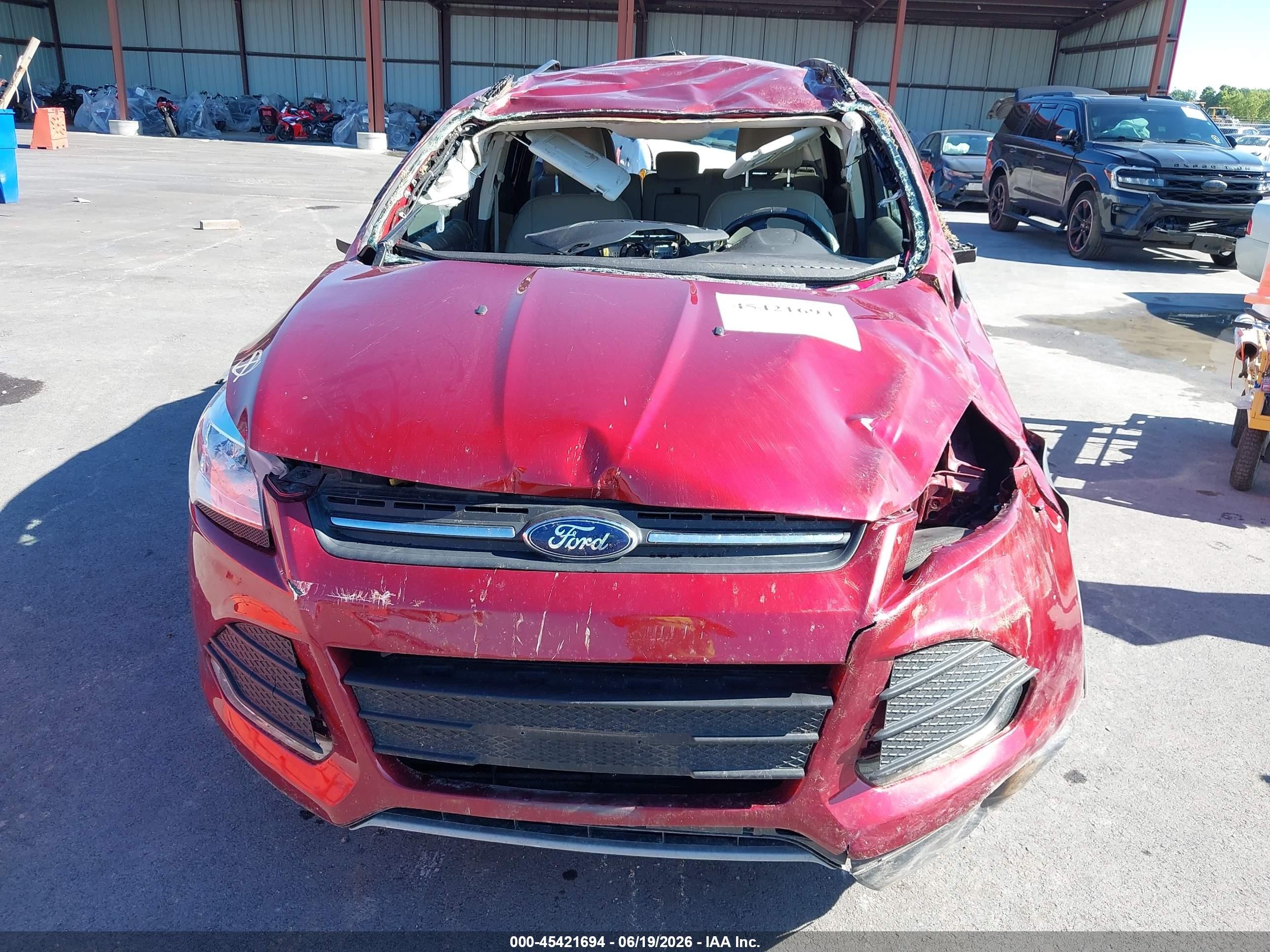 2015 Ford Escape Se Красный vin: 1FMCU9GX8FUA87507