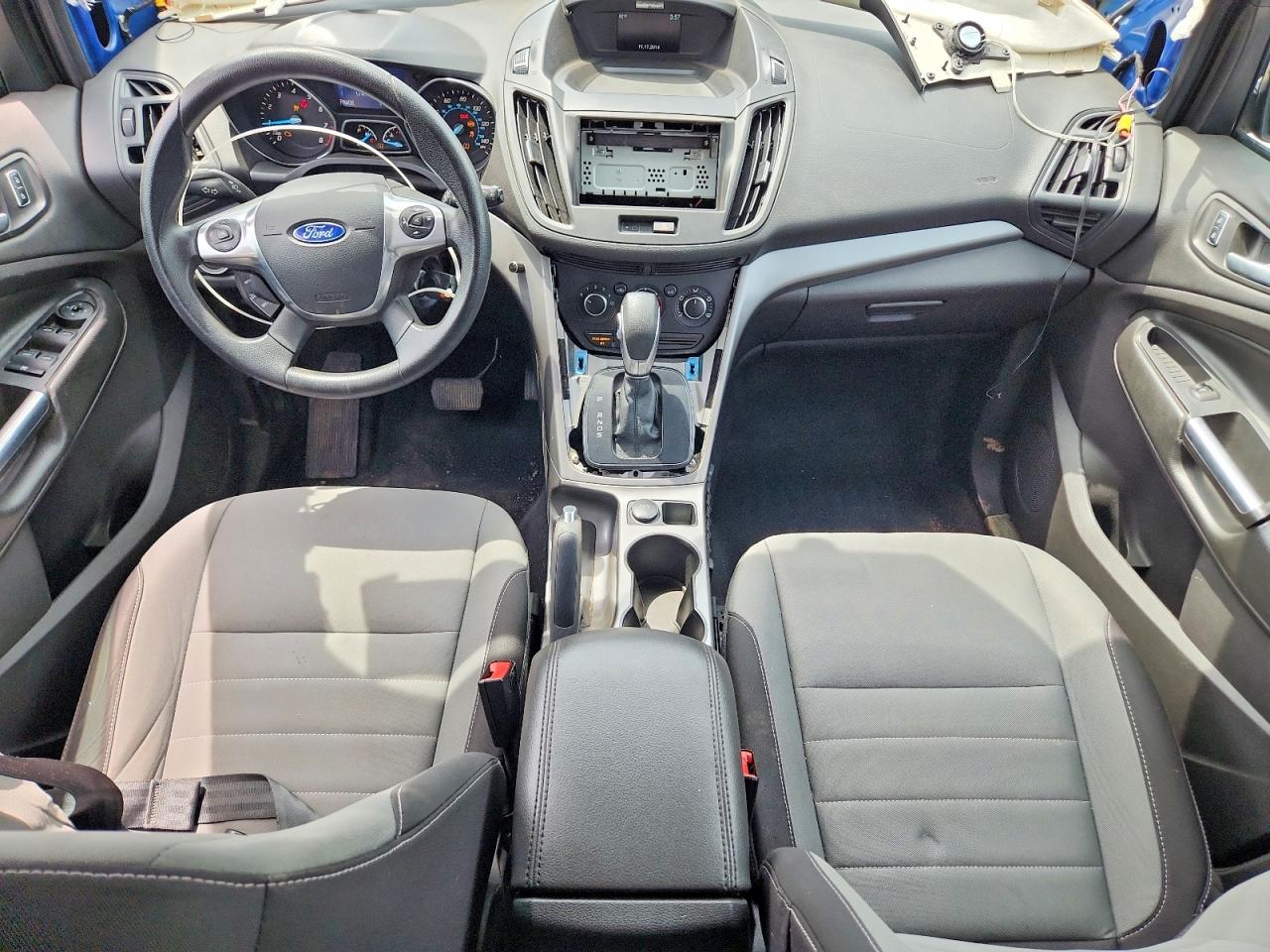 2015 Ford Escape Se Blue vin: 1FMCU9GX8FUB02328