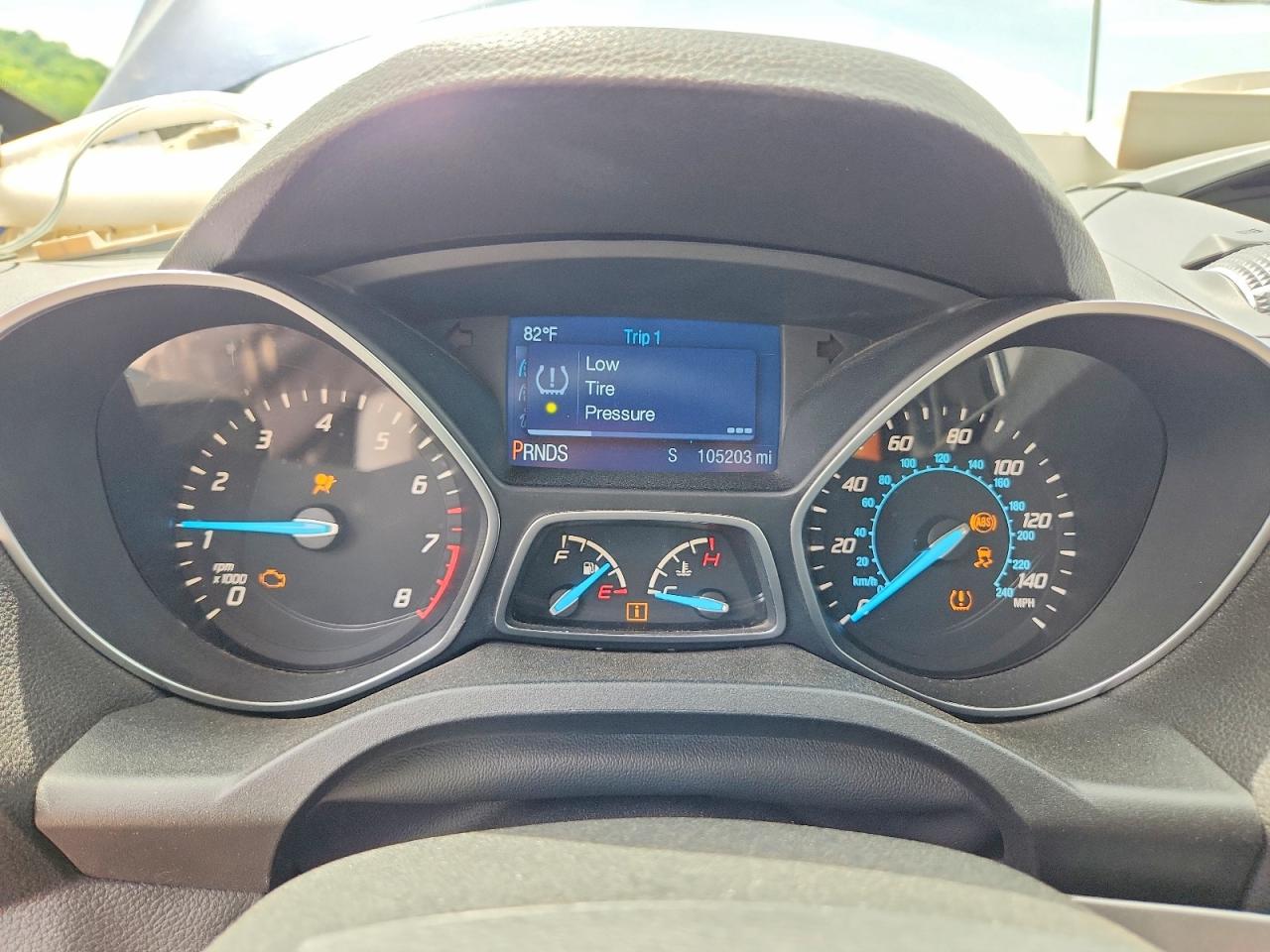 2015 Ford Escape Se Blue vin: 1FMCU9GX8FUB02328