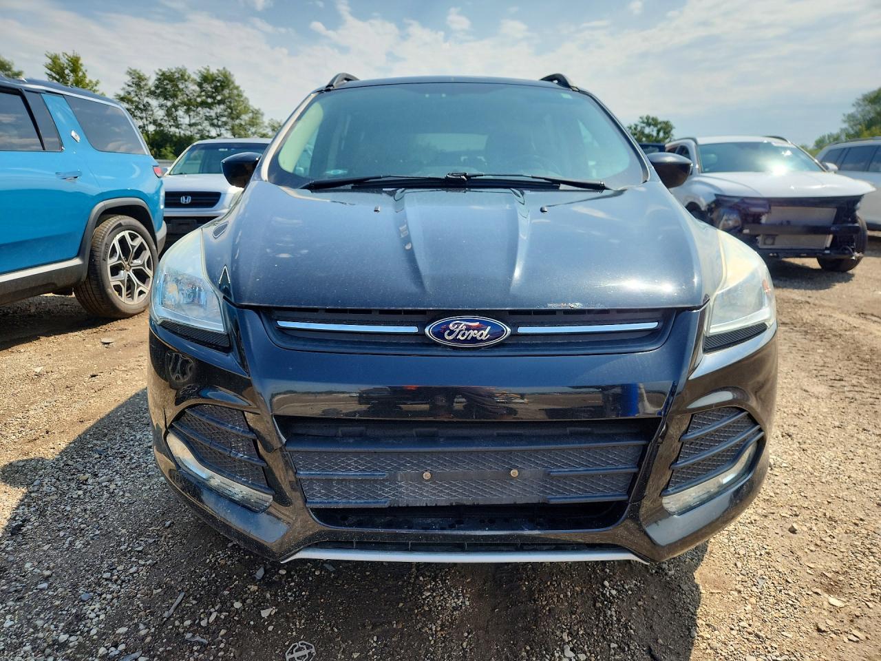 2015 Ford Escape Se Черный vin: 1FMCU9GX8FUB11210