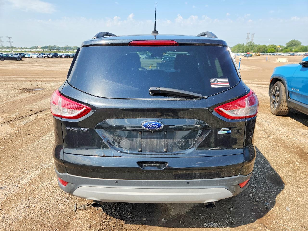 2015 Ford Escape Se Черный vin: 1FMCU9GX8FUB11210