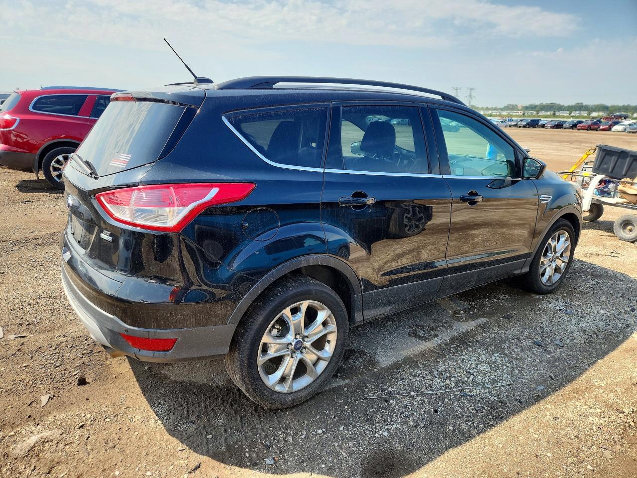 2015 Ford Escape Se Black vin: 1FMCU9GX8FUB11210