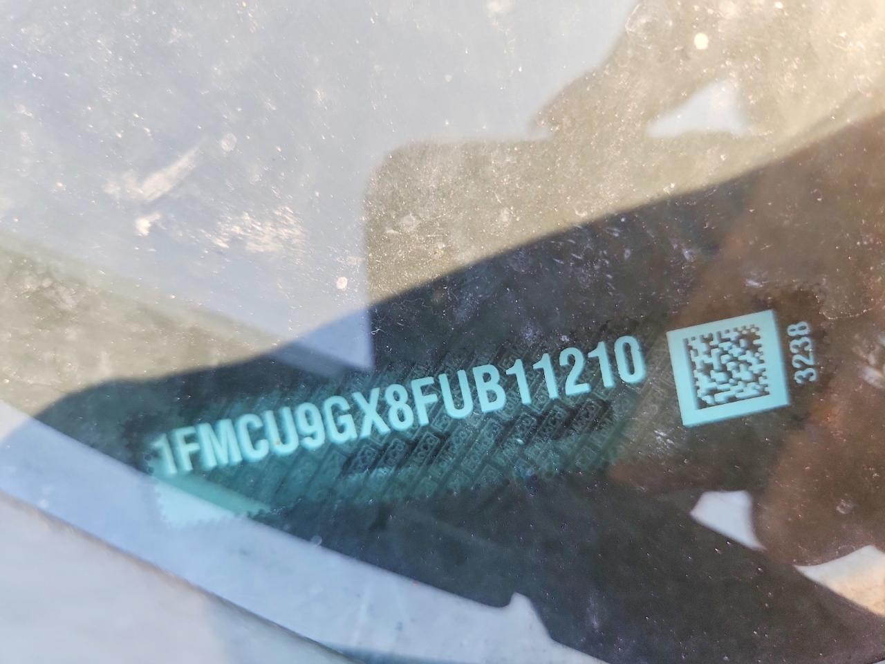 2015 Ford Escape Se Black vin: 1FMCU9GX8FUB11210