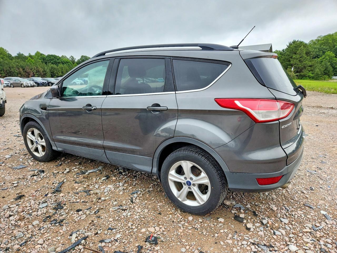 2015 Ford Escape Se Gray vin: 1FMCU9GX8FUB15385