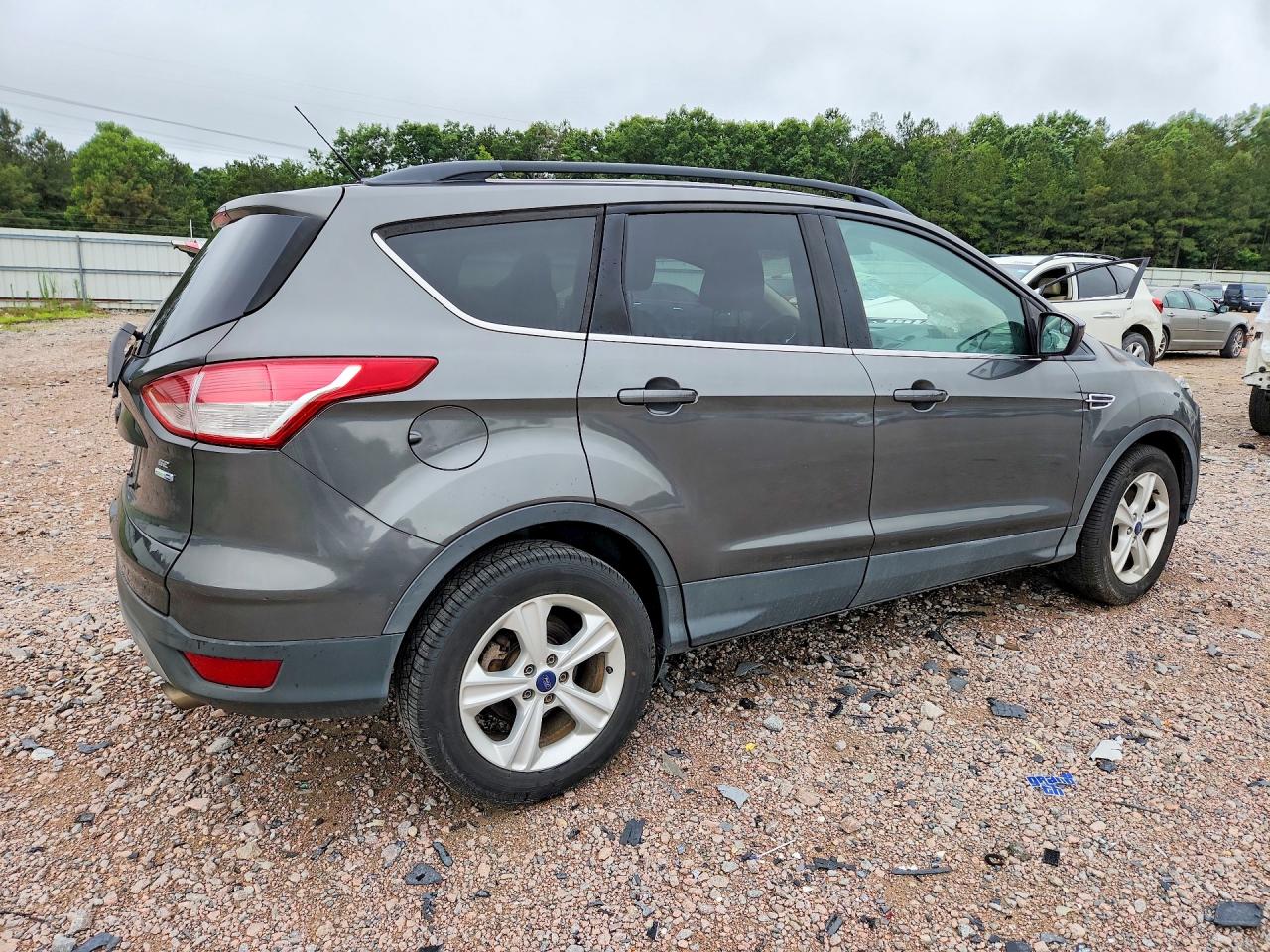 2015 Ford Escape Se Gray vin: 1FMCU9GX8FUB15385