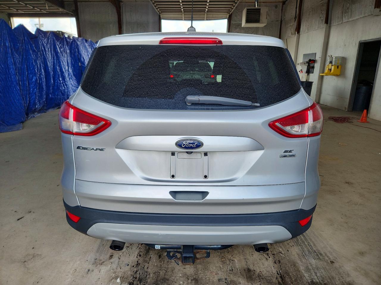2015 Ford Escape Se Silver vin: 1FMCU9GX8FUB17895