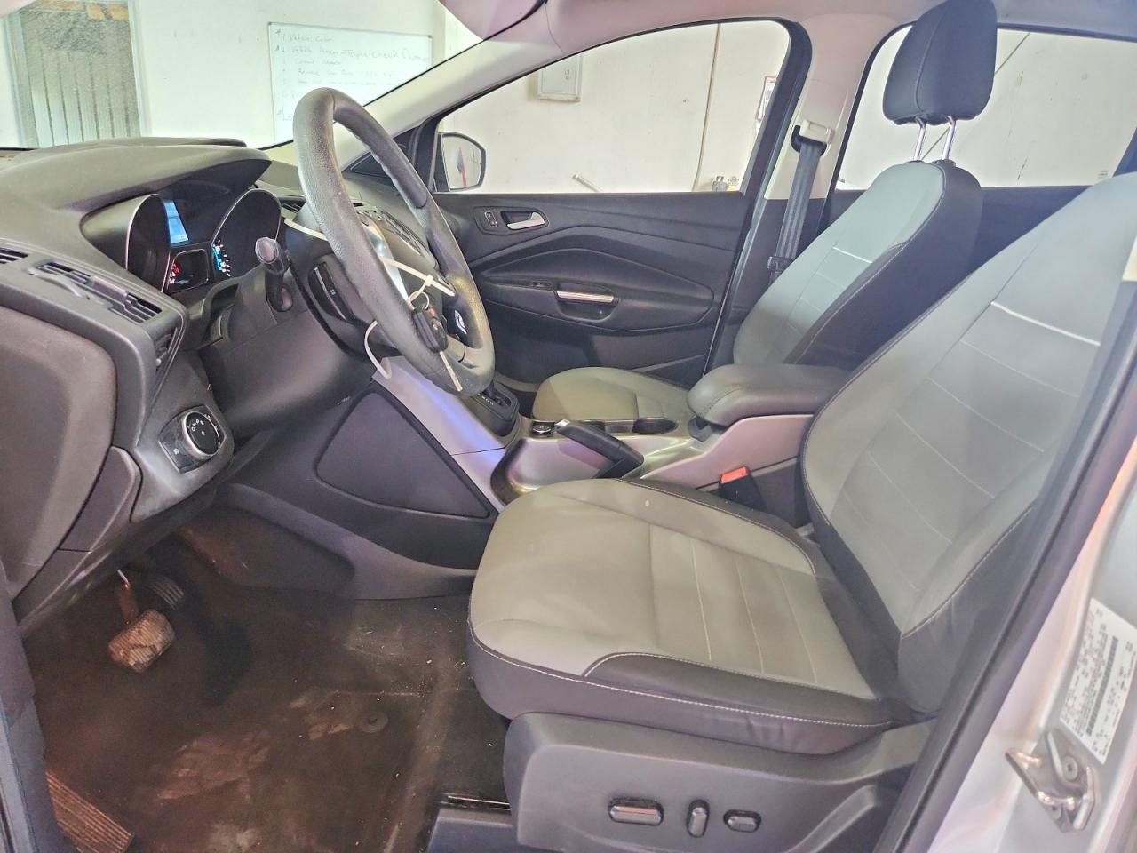 2015 Ford Escape Se Silver vin: 1FMCU9GX8FUB17895