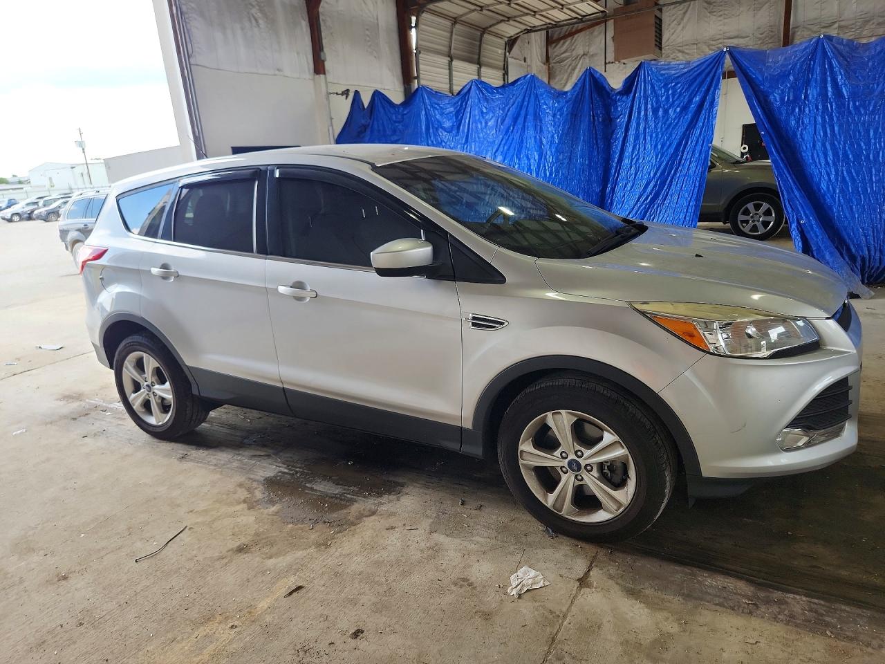 2015 Ford Escape Se Silver vin: 1FMCU9GX8FUB17895