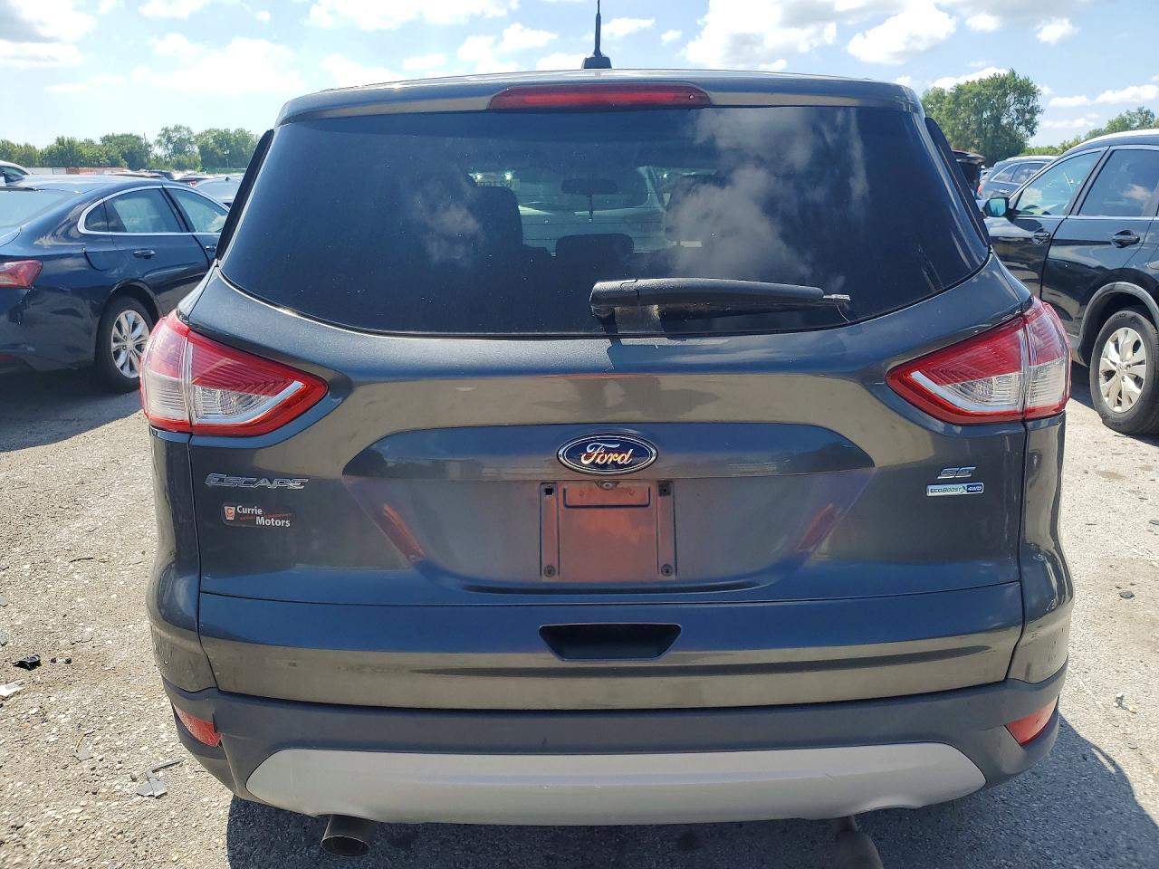 2015 Ford Escape Se Gray vin: 1FMCU9GX8FUB25947