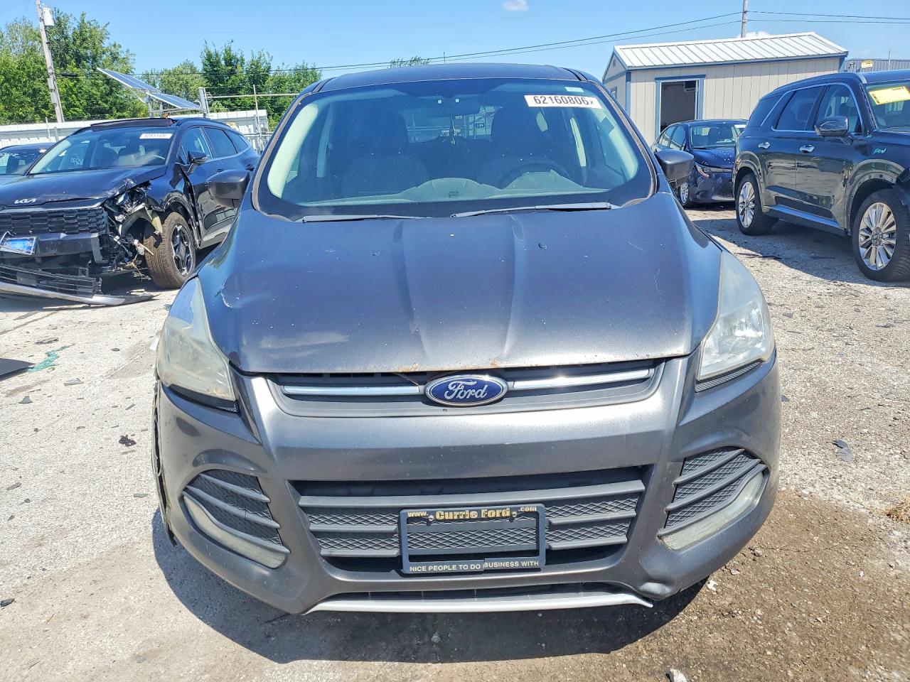 2015 Ford Escape Se Gray vin: 1FMCU9GX8FUB25947