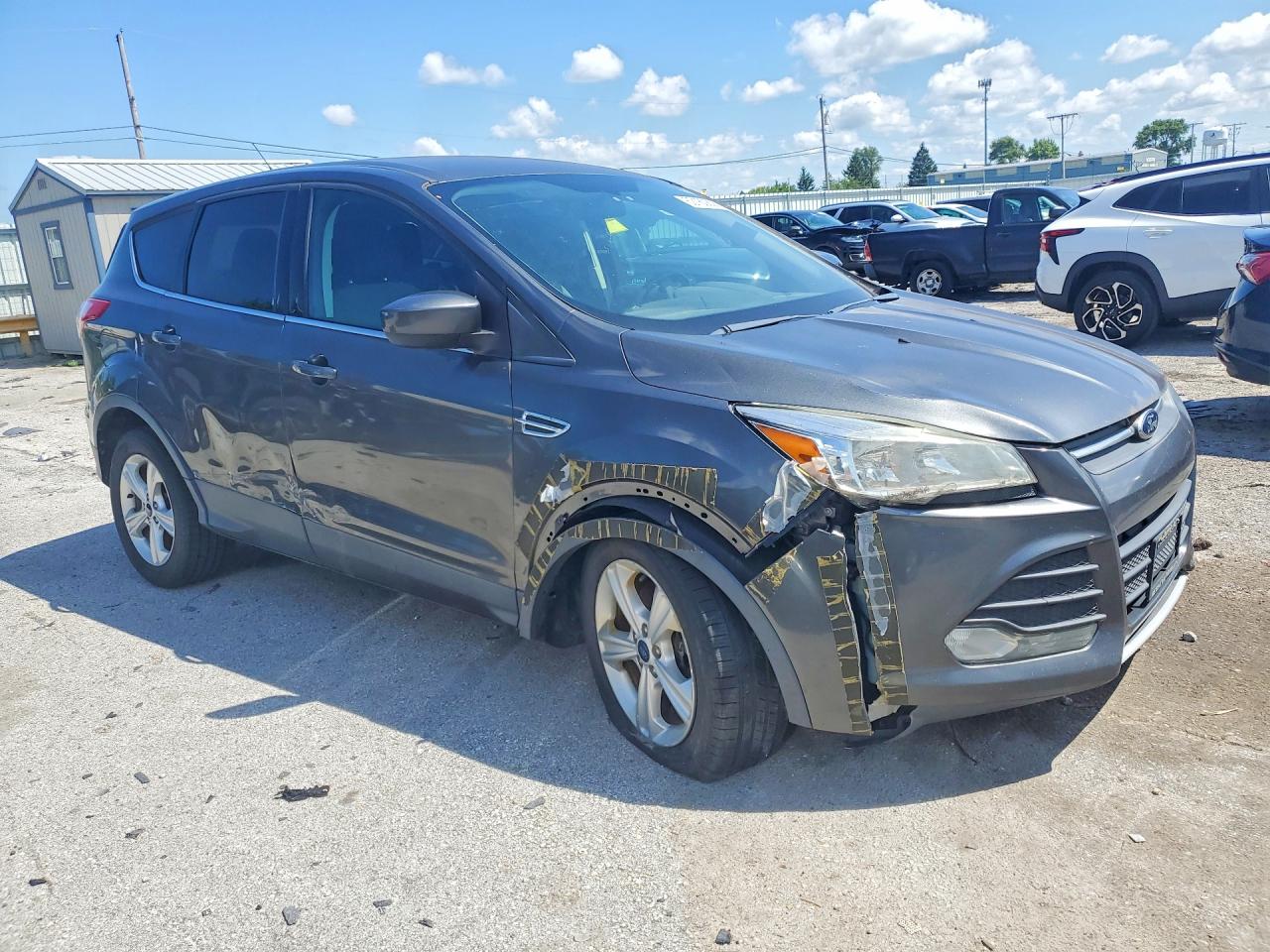 2015 Ford Escape Se Gray vin: 1FMCU9GX8FUB25947