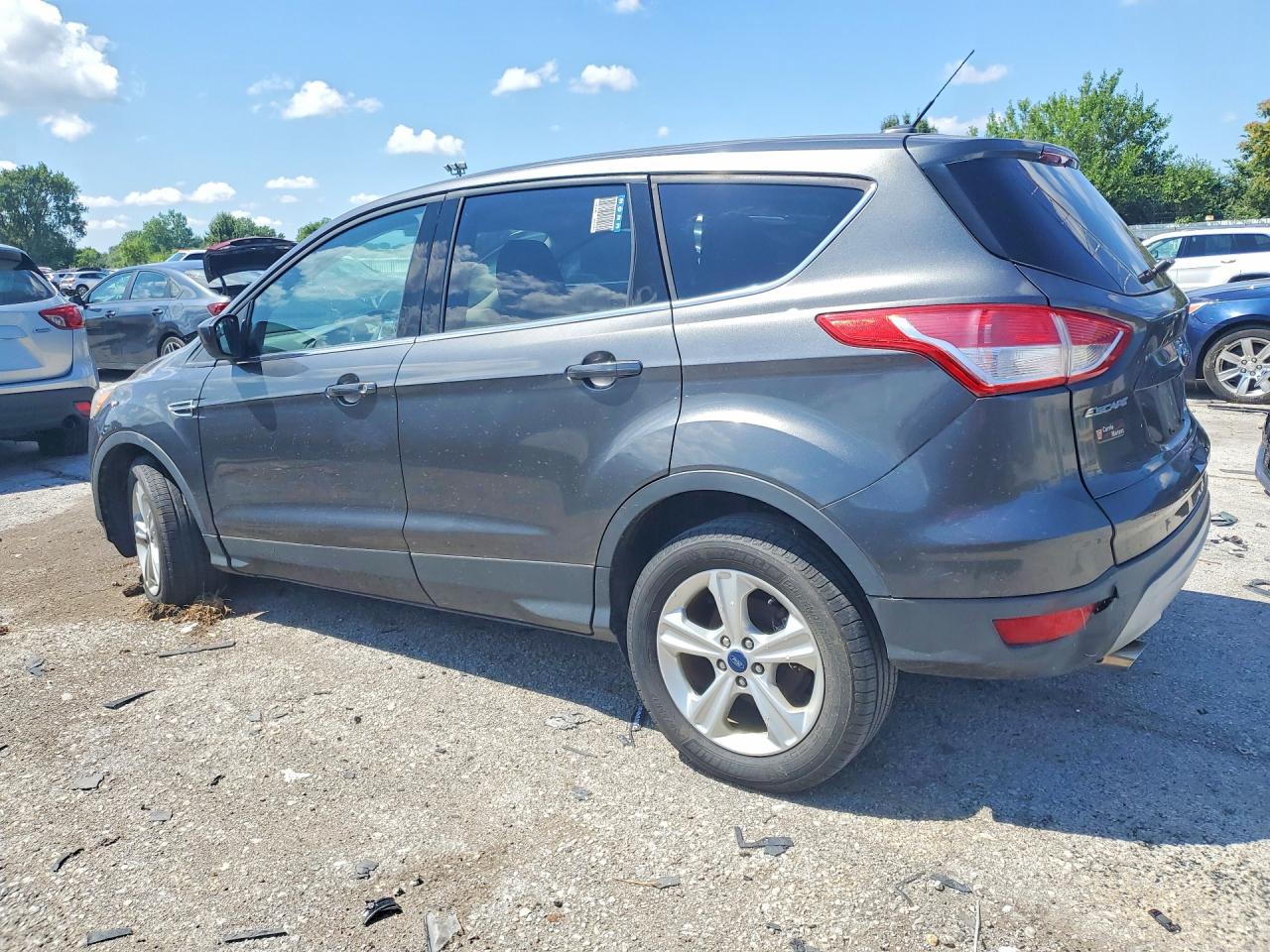 2015 Ford Escape Se Gray vin: 1FMCU9GX8FUB25947