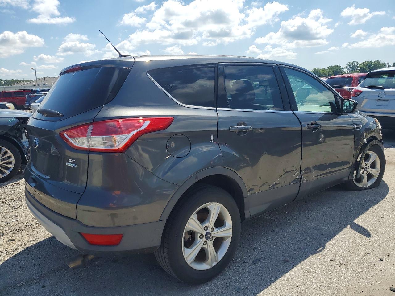 2015 Ford Escape Se Gray vin: 1FMCU9GX8FUB25947
